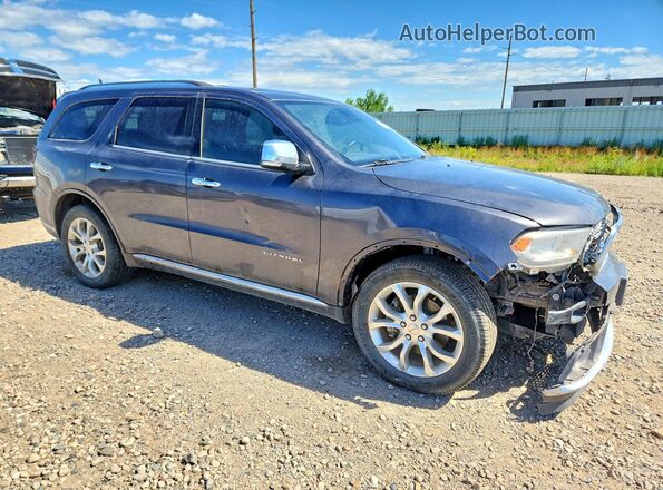 1C4RDJEG5GC424807 2016 DODGE DURANGO Charcoal Передня права чверть