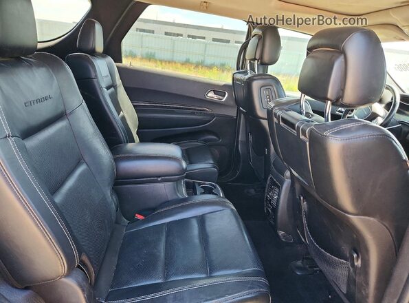 1C4RDJEG5GC424807 2016 DODGE DURANGO Charcoal Вид задньої частини салону