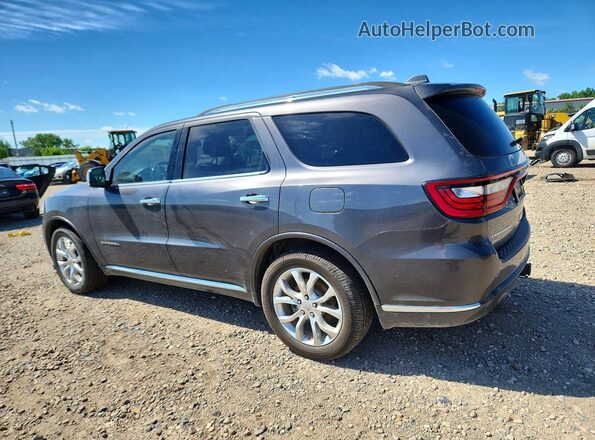 1C4RDJEG5GC424807 2016 DODGE DURANGO Charcoal Задня ліва чверть