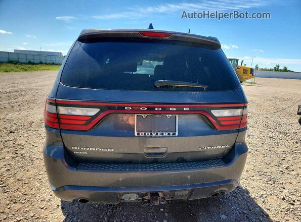 1C4RDJEG5GC424807 2016 DODGE DURANGO Charcoal Вид ззаду