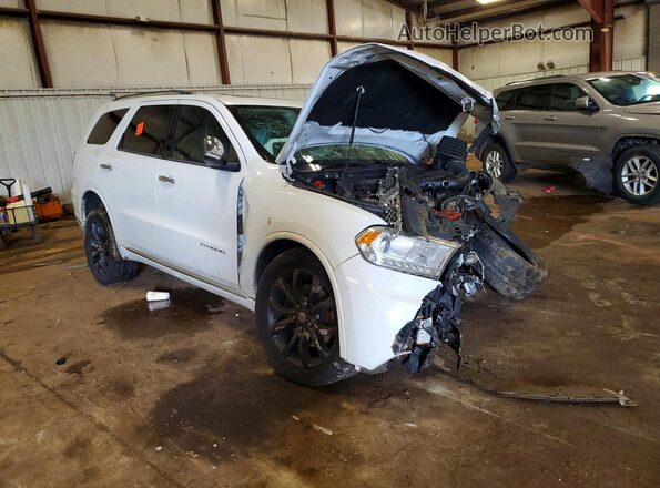 1C4RDJEG7GC416322 2016 DODGE DURANGO White Przód prawy