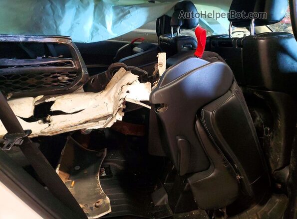 1C4RDJEG7GC416322 2016 DODGE DURANGO White Widok tylnych siedzeń