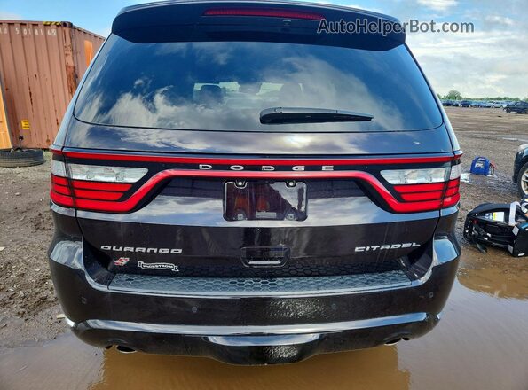 1C4RDJEG7RC183075 2024 DODGE DURANGO Black უკანა ხედი