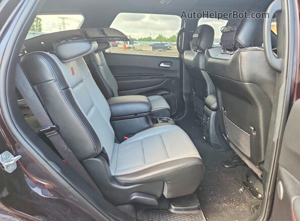 1C4RDJEG7RC183075 2024 DODGE DURANGO Black უკანა სავარძლების ხედი