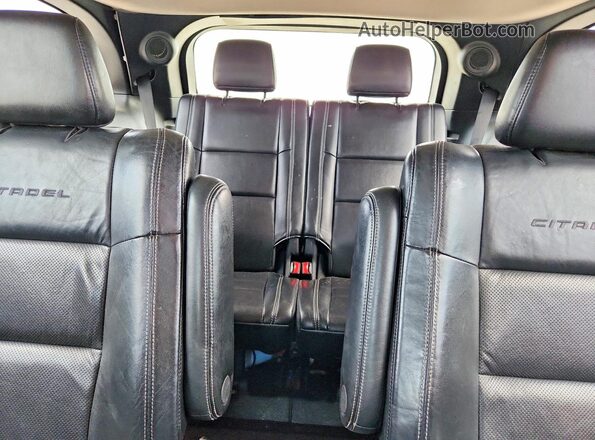 1C4RDJEG8GC481762 2016 DODGE DURANGO Gray Widok tylnych siedzeń
