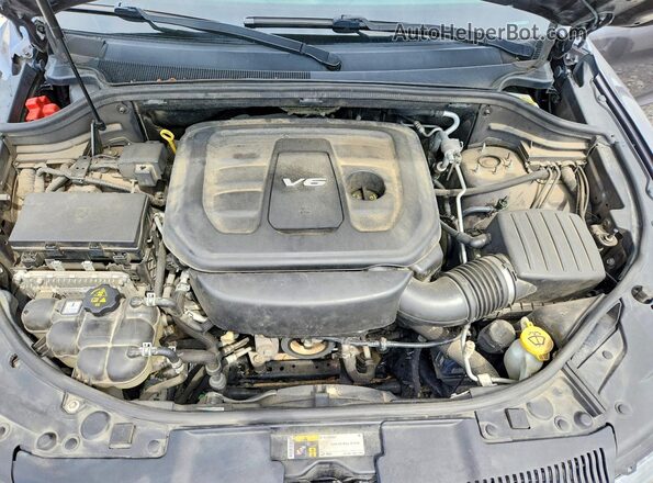 1C4RDJEG8GC481762 2016 DODGE DURANGO Gray Widok komory silnika