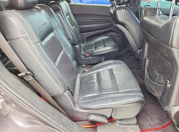 1C4RDJEG8GC481762 2016 DODGE DURANGO Gray Widok wnętrza z tyłu