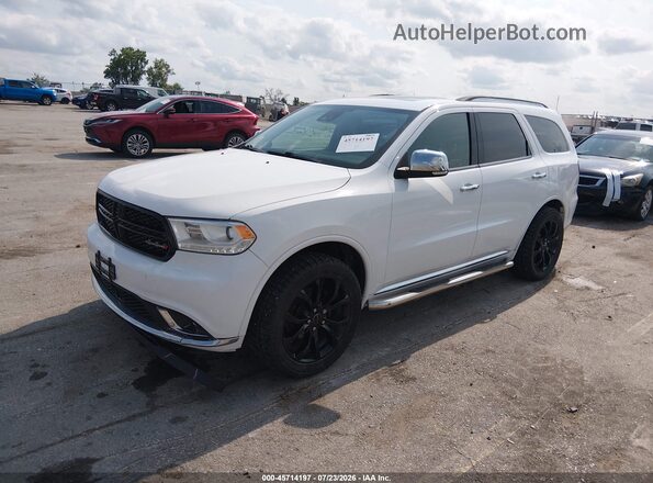 1C4RDJEG8HC697421 2017 DODGE DURANGO White Front left