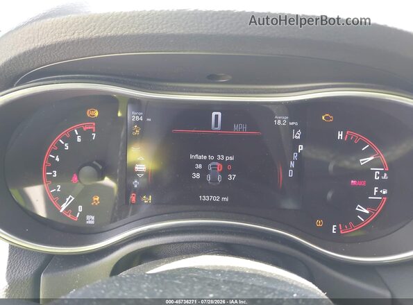 1C4RDJEG8JC362648 2018 DODGE DURANGO Black Вид задніх сидінь