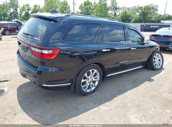 1C4RDJEG8JC362648 2018 DODGE DURANGO Black Задня права чверть