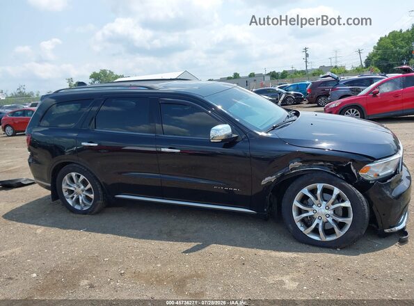 1C4RDJEG8JC362648 2018 DODGE DURANGO Black Панорамний вид салону 360°