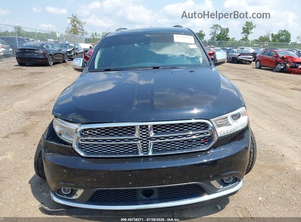 1C4RDJEG8JC362648 2018 DODGE DURANGO Black Вид задньої частини салону