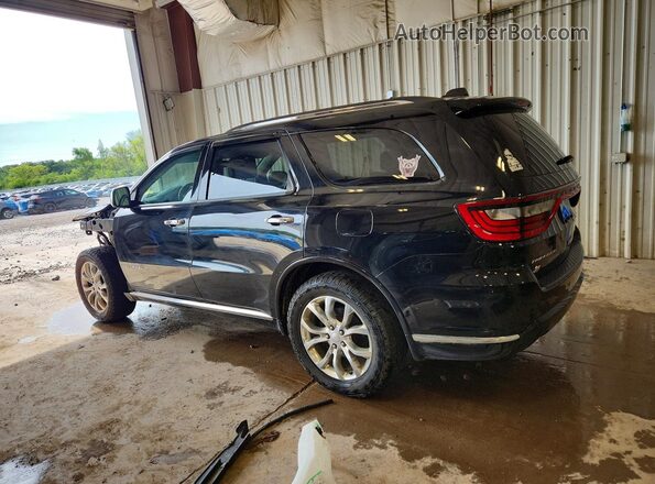1C4RDJEG8JC486581 2018 DODGE DURANGO Black Tył lewy