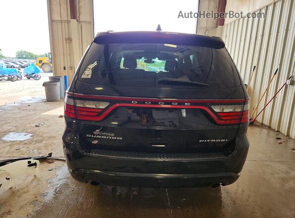 1C4RDJEG8JC486581 2018 DODGE DURANGO Black Widok z tyłu