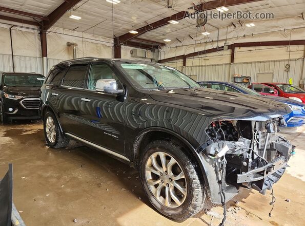 1C4RDJEG8JC486581 2018 DODGE DURANGO Black Przód prawy