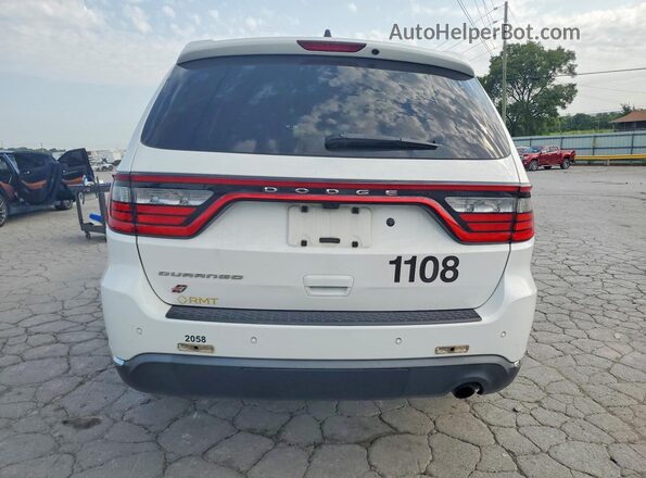 1C4RDJFG1LC442634 2020 DODGE DURANGO White Widok z tyłu
