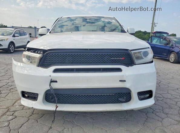 1C4RDJFG1LC442634 2020 DODGE DURANGO White Widok z przodu