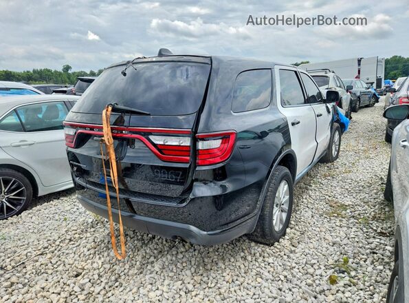 1C4RDJFG2LC369967 2020 DODGE DURANGO Black Tył prawy