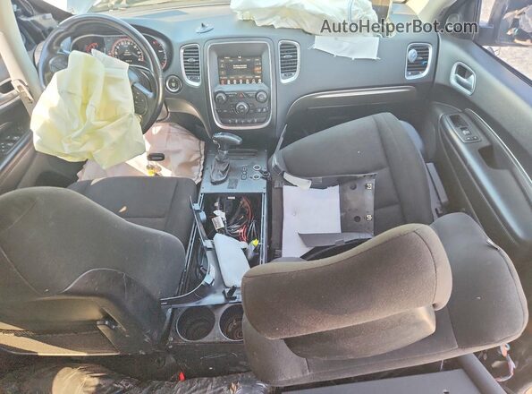 1C4RDJFG2LC369967 2020 DODGE DURANGO Black Widok deski rozdzielczej