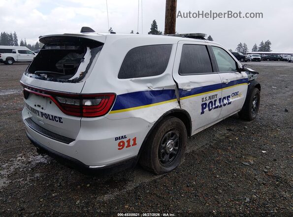 1C4RDJFG3PC573988 2023 DODGE DURANGO Белый Задняя правая четверть