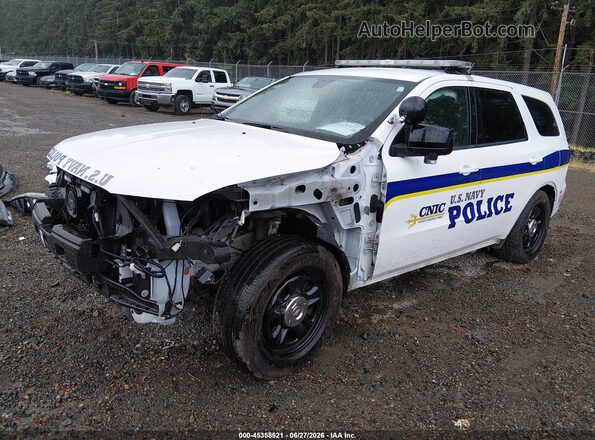 1C4RDJFG3PC573988 2023 DODGE DURANGO Белый Передняя левая четверть