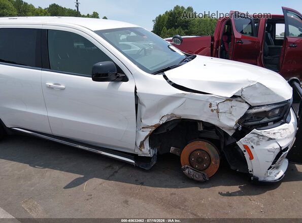 1C4RDJFG4PC655955 2023 DODGE DURANGO White Դիմացի տեսք