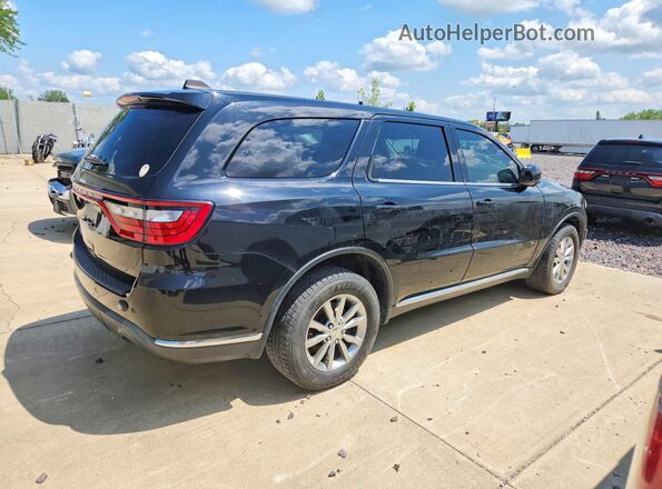 1C4RDJFG5HC906905 2017 DODGE DURANGO Черный Задняя правая четверть