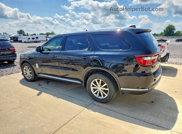 1C4RDJFG5HC906905 2017 DODGE DURANGO Черный Задняя левая четверть