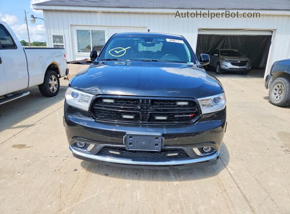 1C4RDJFG5HC906905 2017 DODGE DURANGO Черный Вид спереди