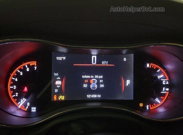 1C4RDJFG5HC906905 2017 DODGE DURANGO Черный 