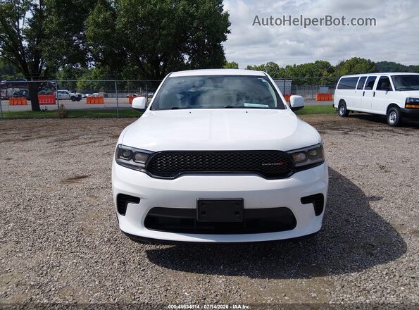 1C4RDJFG5MC723255 2021 DODGE DURANGO Белый Вид спереди