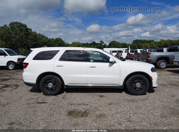 1C4RDJFG5MC723255 2021 DODGE DURANGO Белый Вид задней части салона