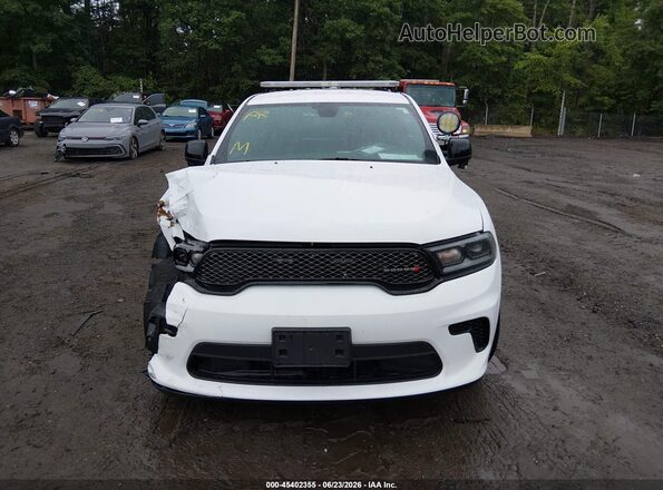 1C4RDJFG5RC258404 2024 DODGE DURANGO White Սարքավորումների վահանակի տեսք