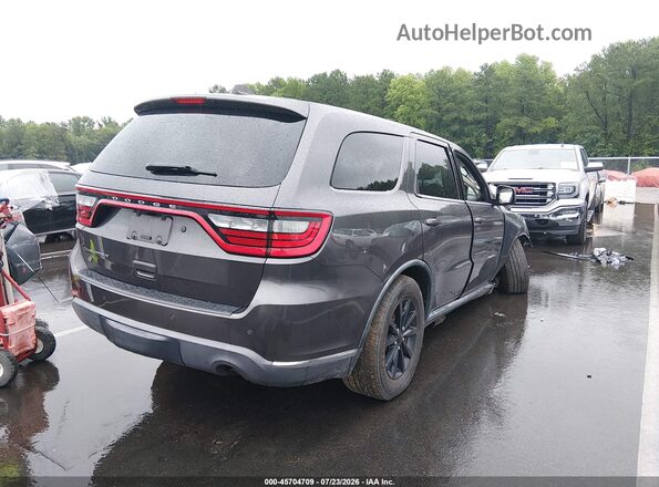 1C4RDJFG7KC625342 2019 DODGE DURANGO Gray Trasero derecho