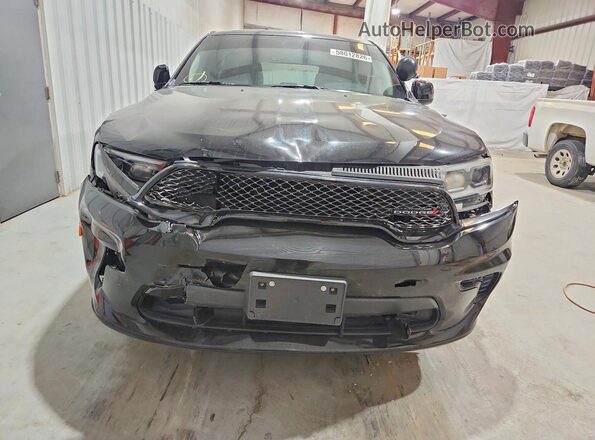 1C4RDJFG8NC136016 2022 DODGE DURANGO Black Вид спереду