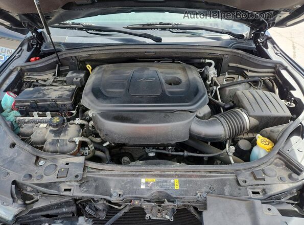 1C4RDJFG8NC136016 2022 DODGE DURANGO Black Вид задньої частини салону