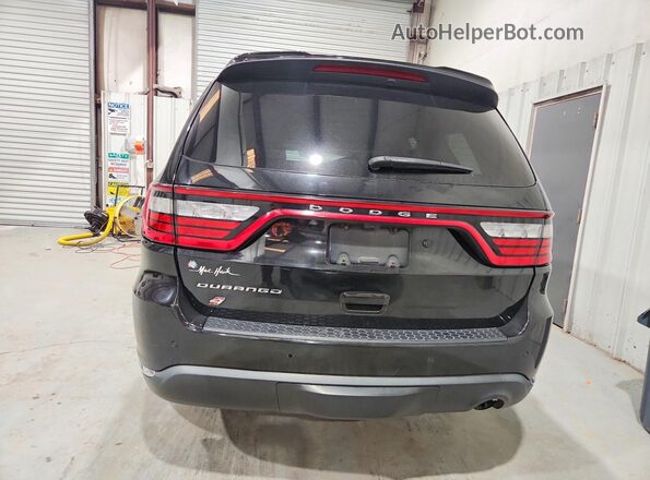 1C4RDJFG8NC136016 2022 DODGE DURANGO Black Вид ззаду