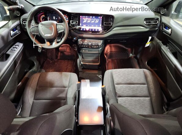 1C4RDJFGXTC227611 2026 DODGE DURANGO Black Вид панелі приладів