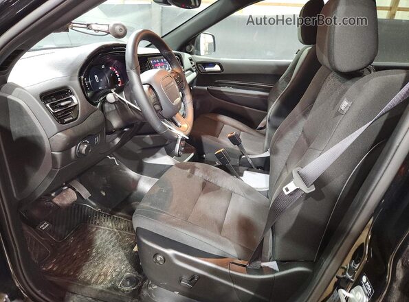 1C4RDJFGXTC227611 2026 DODGE DURANGO Black Вид салону спереду