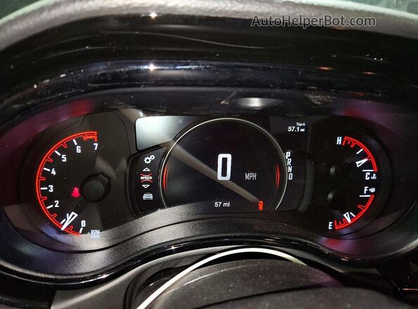 1C4RDJFGXTC227611 2026 DODGE DURANGO Black Вид щитка приладів