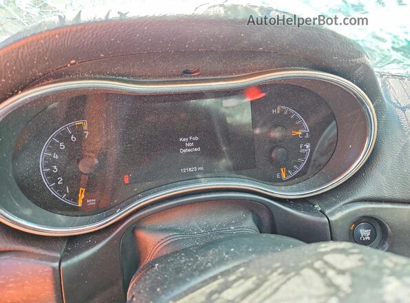 1C4RJEAG0GC382584 2016 JEEP GRAND Gray ხელსაწყოთა პანელის ხედი