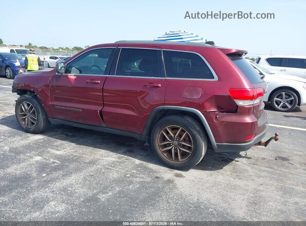1C4RJEAG0JC363802 2018 JEEP GRAND CHEROKEE Red Tył lewy