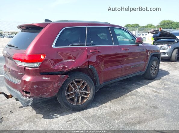 1C4RJEAG0JC363802 2018 JEEP GRAND CHEROKEE Red Tył prawy