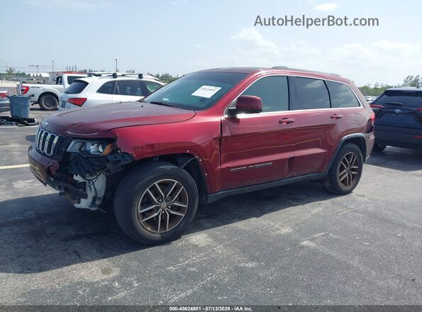 1C4RJEAG0JC363802 2018 JEEP GRAND CHEROKEE Red Przód lewy