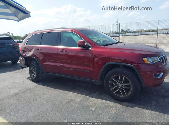 1C4RJEAG0JC363802 2018 JEEP GRAND CHEROKEE Red Widok z przodu