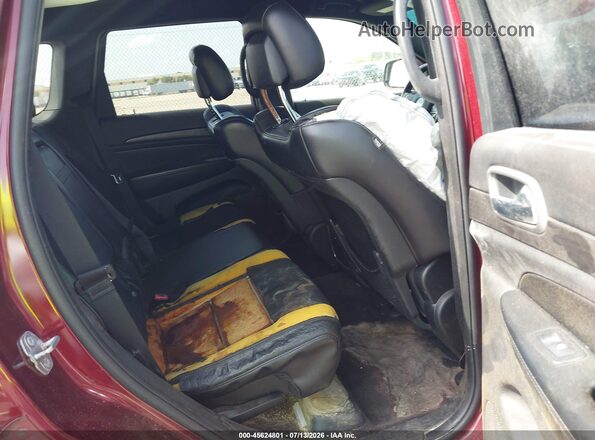 1C4RJEAG0JC363802 2018 JEEP GRAND CHEROKEE Red Widok naklejki z numerem VIN