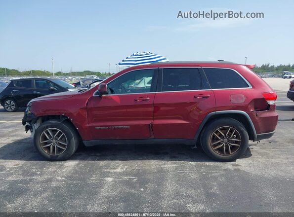 1C4RJEAG0JC363802 2018 JEEP GRAND CHEROKEE Red Widok wnętrza z tyłu