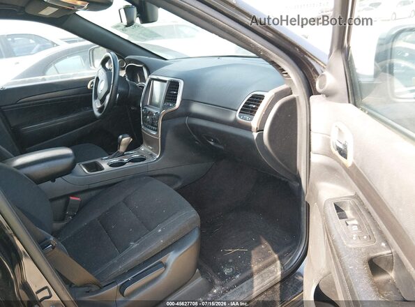 1C4RJEAG1GC345155 2016 JEEP GRAND CHEROKEE Black წინა სალონის ხედი