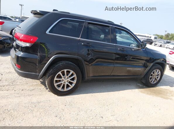 1C4RJEAG1GC345155 2016 JEEP GRAND CHEROKEE Black უკანა სალონის ხედი