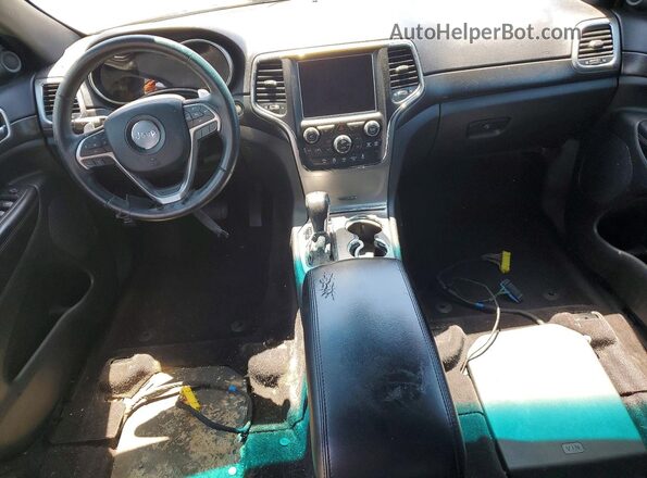 1C4RJEAG1HC816741 2017 JEEP GRAND Черный Вид панели приборов